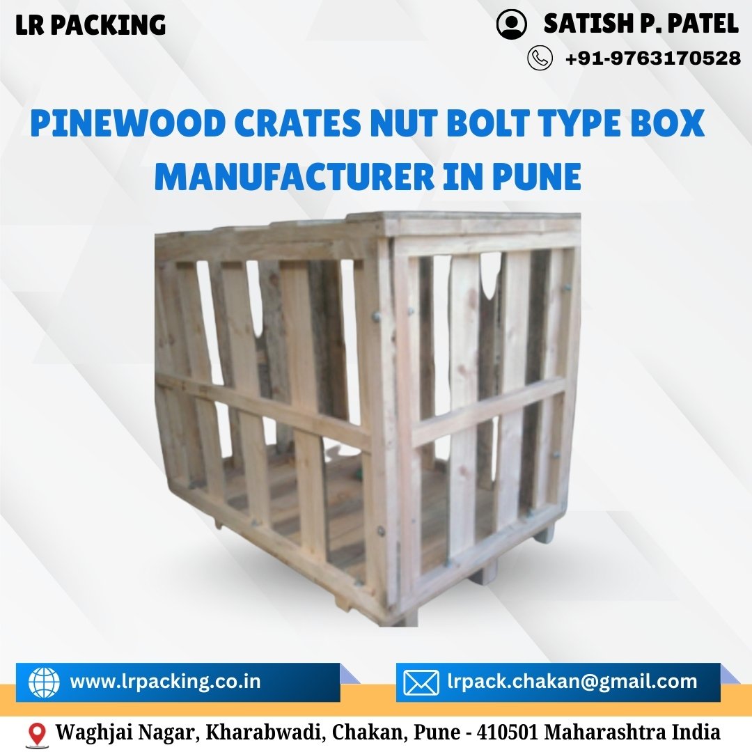 Pinewood Crates Nut Bolt Type Box