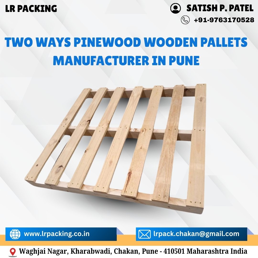 Two Ways Pinewood Wooden Pallets